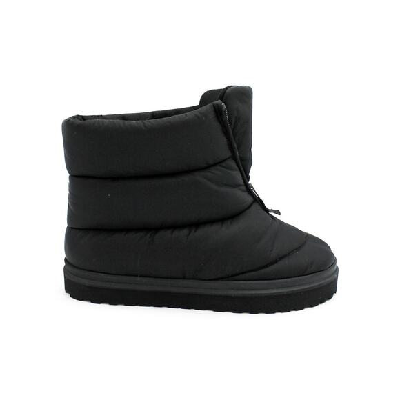 Gia Borghini Black Rubber Short Puffy Boots Size 7 - Picture 1 of 6